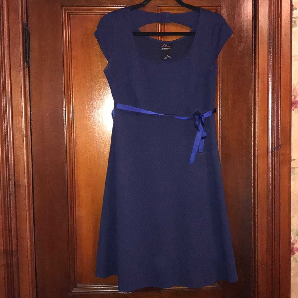 Maternity Navy Dress